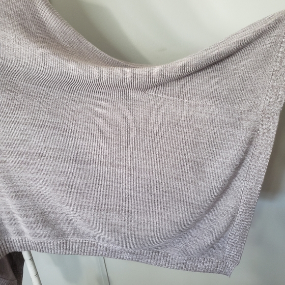 Lululemon Divinity Poncho Scarf Shawl Lunar Rock/Iced Iris - Picture 12 of 13